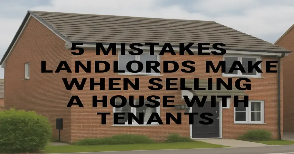 5 Mistakes Landlords Make When Selling a House with Tenants in the UK