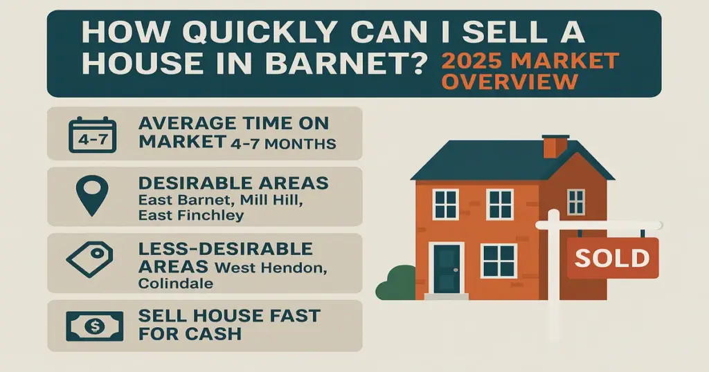 How Quickly Can I Sell a House in Barnet? 2025 Market Overview