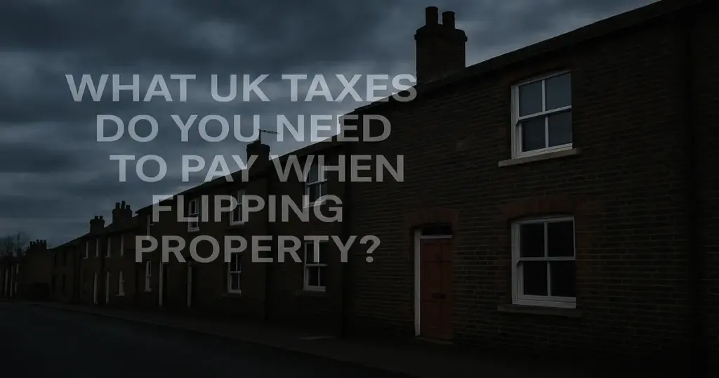 UK property flipping taxes