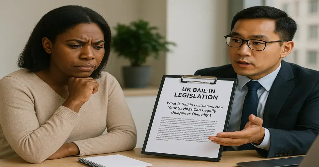 What Is Bail-In Legislation; How Your Savings Can Legally Disappear Overnight