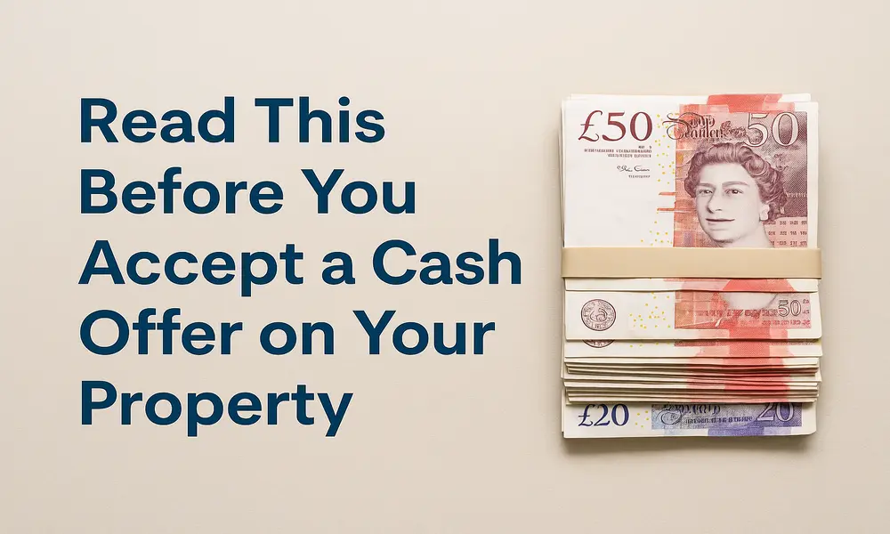 read this before accepting cash offers