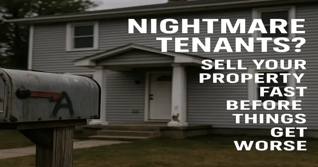 Nightmare Tenants? Sell Your Property Fast Before Things Get Worse