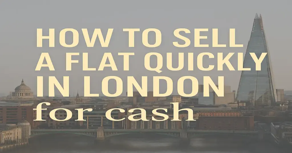 sell your flat quickly in london